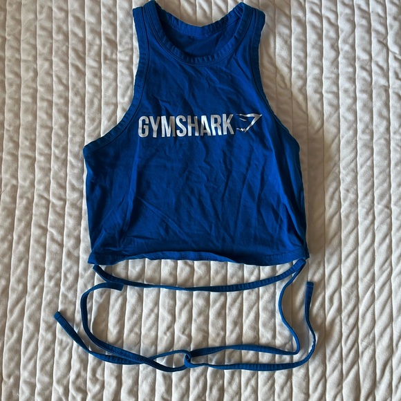 Royal blue gymshark crop top - Picture 1 of 4